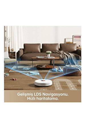 Plus Gen 2 Robot Süpürge Beyaz