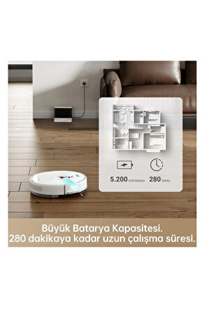 Plus Gen 2 Robot Süpürge Beyaz