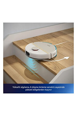 7000 Serisi Aqua Islak ve Kuru Temizlik Robotu, Güçlü 5200 Mah Li-Io Hediye
