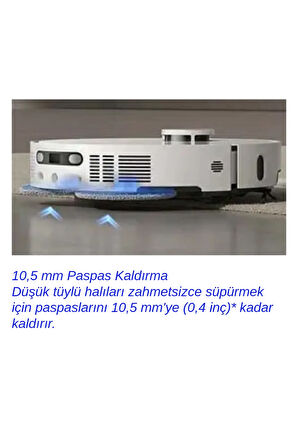 Ultra Robot Süpürge Beyaz