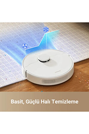 D10 Plus Gen 2  Toz İstasyonlu Robot Süpürge Beyaz