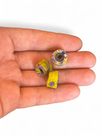 10gr Hint Cam Boncuk · Sarı - Hint Cam Boncuklar - 3 Adet Aynı Ürün, x3 Paket