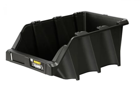 Mano S-30 Siyah Avadanlık Kutusu | Dayanıklı Plastik Organizer Takım ve El Aleti Saklama Kutusu