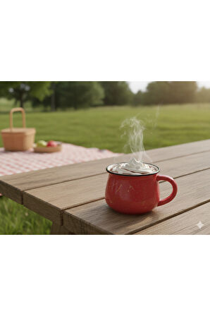 Seramik Kupa Bardak Simli Desenli Renkli 150 cc