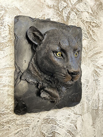 Panter ,Puma Büst Duvar