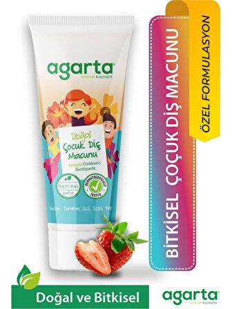Agarta Doğal Diş Macunu 75ML Çocuk (5 Li Set)