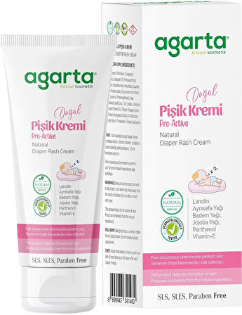Agarta Doğal Pişik Kremi 100ML (12 Li Set)