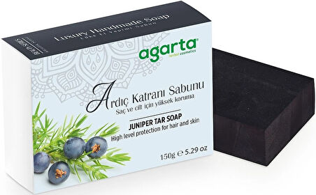 Agarta El Yapımı Doğal Sabun 150GR Ardıç Katranı (4 Lü Set)