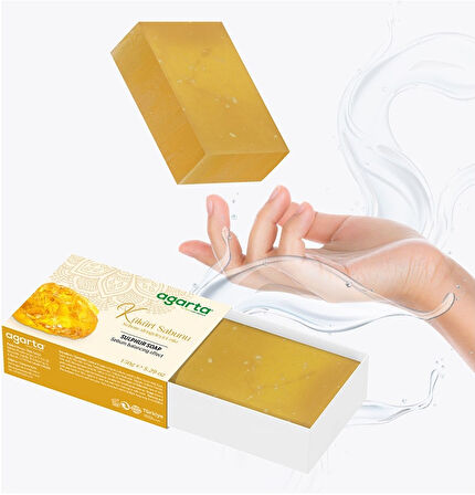 Agarta El Yapımı Doğal Sabun 150GR Kükürt (6 Lı Set)