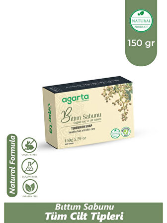 Agarta El Yapımı Doğal Sabun 150GR Bıttım (3 Lü Set)