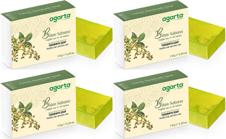 Agarta El Yapımı Doğal Sabun 150GR Bıttım (4 Lü Set)