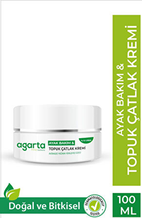 Agarta Ayak ve Topuk Çatlak Bakım Kremi 100ML (9 Lu Set)