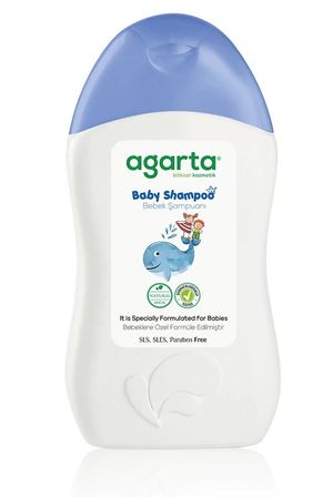 Agarta Doğal Erkek Bebek Çocuk Şampuanı Saç ve Vücut 400 ML (4 Lü Set)