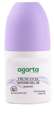 Agarta Roll-On Kadın 50 ML Fresh Lycıa Sensatıon (24 Saat Etkili Ter Kokusu Önleyici) (4 Lü Set)