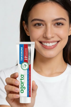 Agarta Doğal Tam koruma Diş Macunu 75 ML Gün Boyu Koruma (3 Lü Set)