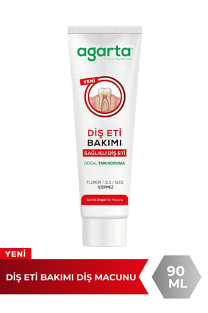 Agarta Doğal Tam koruma Diş Macunu 90 ML Diş Eti Bakımı & Plak Karşıtı (9 Lu Set)