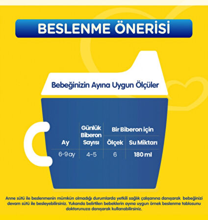 Bebelac 800GR No:2 Devam Sütü (6-12 Ay) (4 Lü Set)