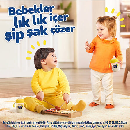Bebelac 1200GR (800GR+400GR) No:4 Devam Sütü (1+ Yaş) Avantaj Pk (4 Lü Set)
