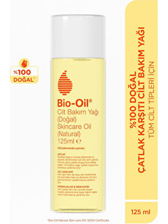 Bio-Oil %100 Natural Çatlak & Leke Karşıtı Nemlendirici Doğal Cilt Bakım Yağı 125ML (3 Lü Set)