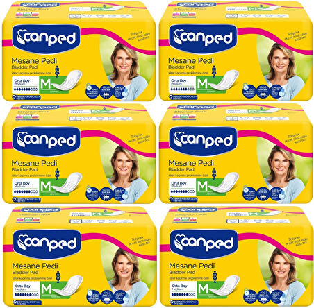 Canped Mesane Pedi Klasik M-Orta Boy 60 Adet