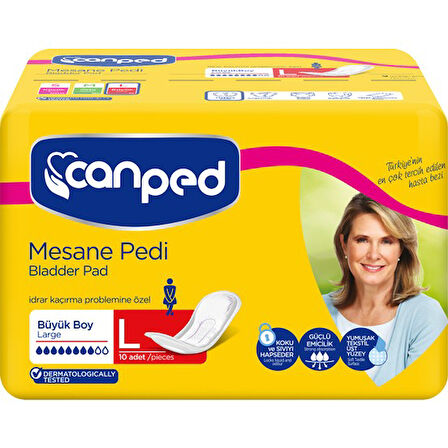 Canped Mesane Pedi Klasik L - Large - Büyük Boy 120 Adet (12PK*10)