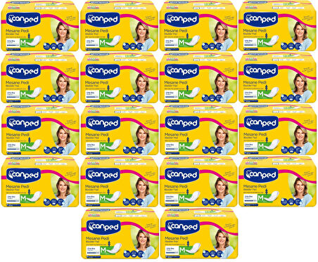 Canped Mesane Pedi Klasik M-Orta Boy 180 Adet