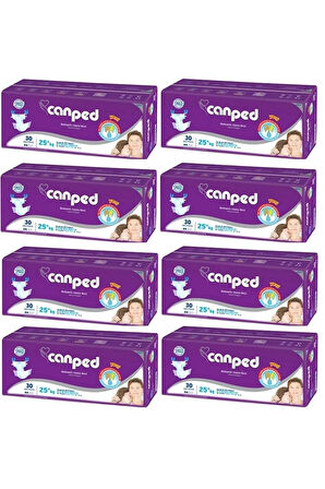 Hasta Bezi Çoçuklar İçin Bel Bantlı 8 Li Set 240 Adet Xs (8Pk*30)