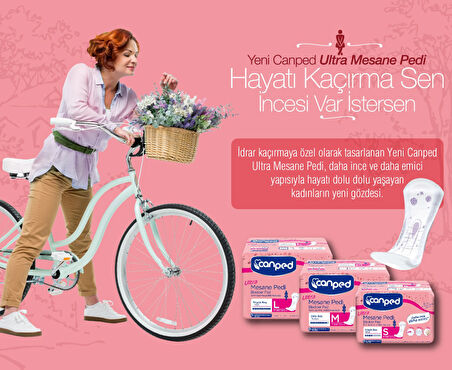 Canped Mesane Pedi Ultra M - Medium - Orta 24 Adet (2PK*12)