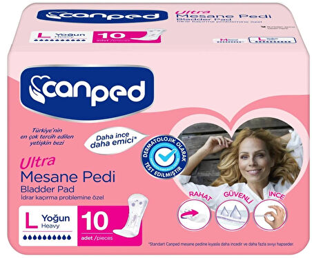 Canped Mesane Pedi Ultra L - Large - Büyük - Yoğun 240 Adet (24PK*10)