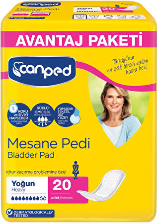 Canped Mesane Pedi Avantaj Pk Klasik L-Büyük Boy Yoğun 40 Adet