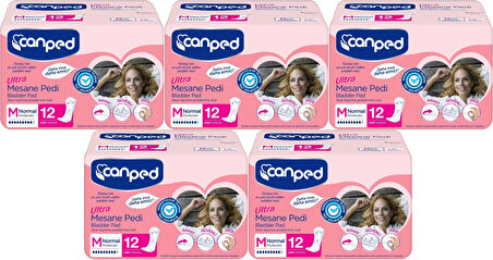 Canped Mesane Pedi Ultra M - Medium - Orta 60 Adet (5PK*12)