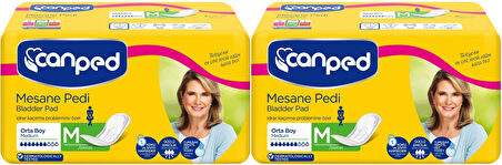 Canped Mesane Pedi Klasik M - Orta - Medium Boy 20 Adet