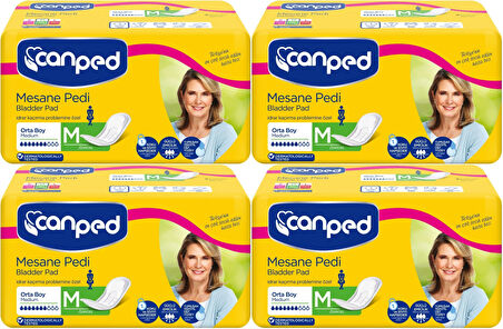 Canped Mesane Pedi Klasik M - Orta - Medium Boy 40 Adet
