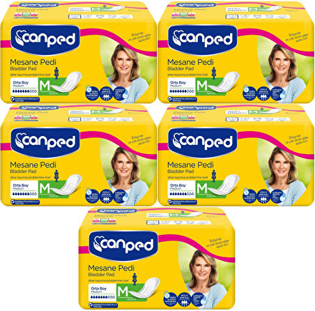 Canped Mesane Pedi Klasik M - Orta - Medium Boy 50 Adet