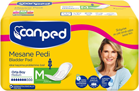 Canped Mesane Pedi Klasik M - Orta - Medium Boy 50 Adet