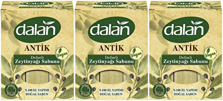 Dalan Antik Defneli Zeytinyağı Sabunu 900GR (3 Lü Set)