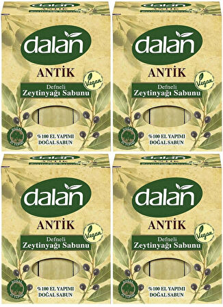 Dalan Antik Defneli Zeytinyağı Sabunu 900GR (4 Lü Set)