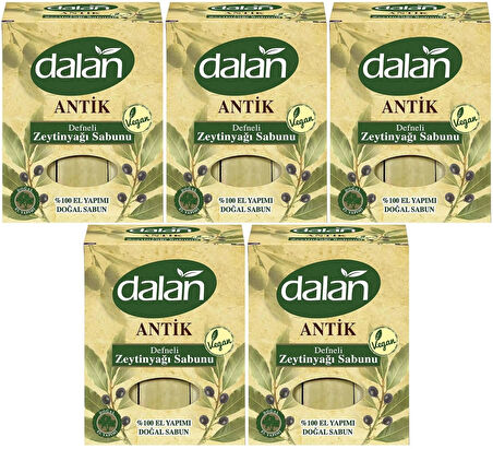 Dalan Antik Defneli Zeytinyağı Sabunu 900GR (5 Li Set)