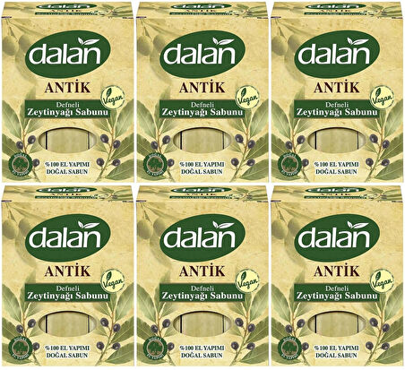 Dalan Antik Defneli Zeytinyağı Sabunu 900GR (6 Lı Set)