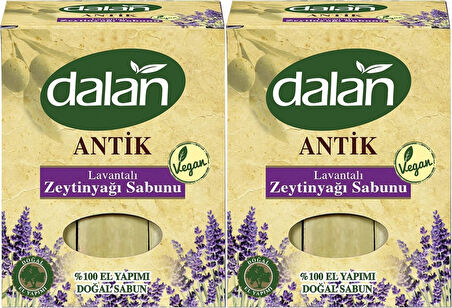 Dalan Antik Defneli Zeytinyağı Sabunu 900GR Lavantalı (2 Li Set)