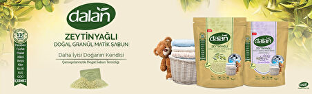 Dalan Doğal Granül Sabun Tozu 1Kg Karma Set 5+4:9Kg Doğal Bebekler İçin Lavanta ve Zeytinyağlı