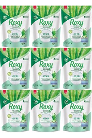 Roxy Bio Clean Matik Sabun Tozu 800gr Aloe Vera (9 Lu Set) (234 Yıkama)