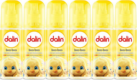 Dalin Bebek Kolonyası 150ML Klasik (Bıcı Bıcı Kokusu) (6 Lı Set)