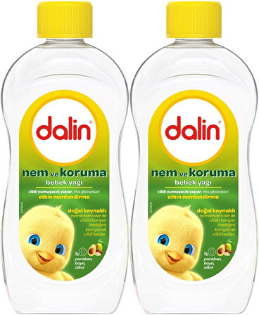 Dalin Bebek Yağı 300ML Nem ve Koruma (Avokado) (2 Li Set)