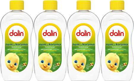 Dalin Bebek Yağı 300ML Nem ve Koruma (Avokado) (4 Lü Set)