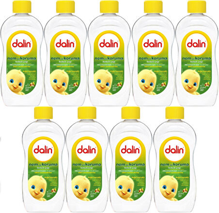 Dalin Bebek Yağı 300ML Nem ve Koruma (Avokado) (9 Lu Set)