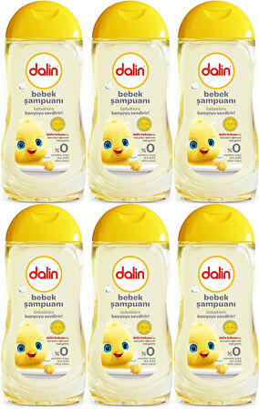 Dalin Bebek Şampuanı 200ML Klasik (6 Lı Set)