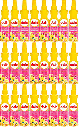 Dalin Kolay Saç Tarama Spreyi 200ML Badem Özlü (24 Lü Set)
