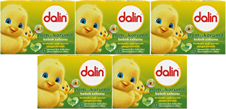 Dalin Bebek Sabunu 100GR Avakadolu (5 Li Set)