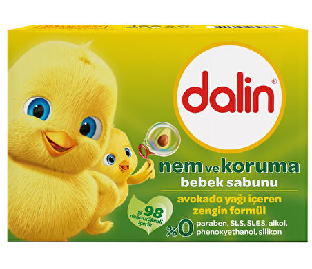Dalin Bebek Sabunu 100GR Avakadolu (9 Lu Set)
